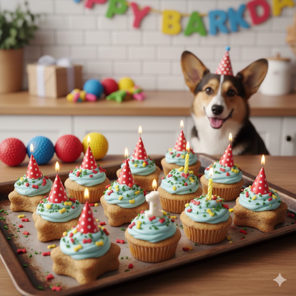 Doggie Birthday Cake