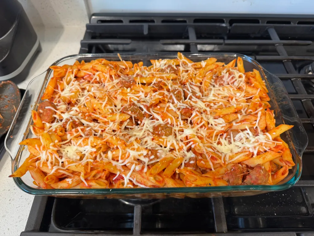 Meatball Pasta Casserole