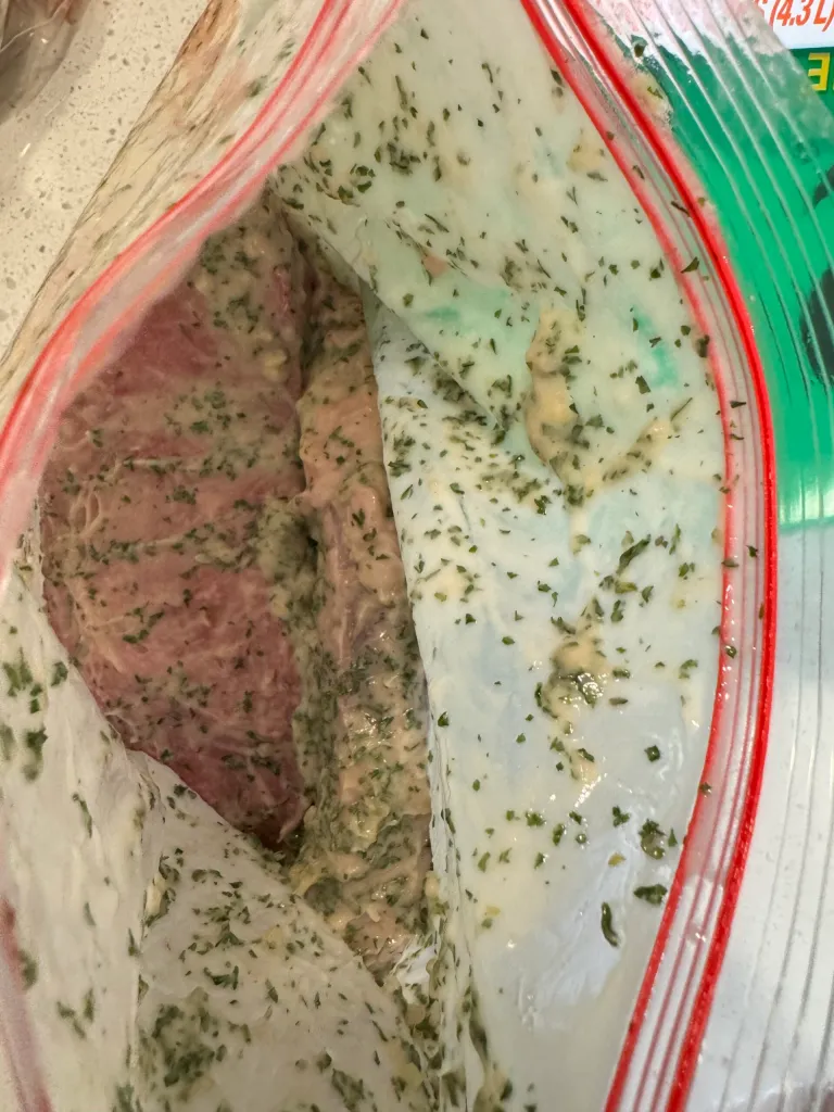 Garlic Herb Steak Marinade