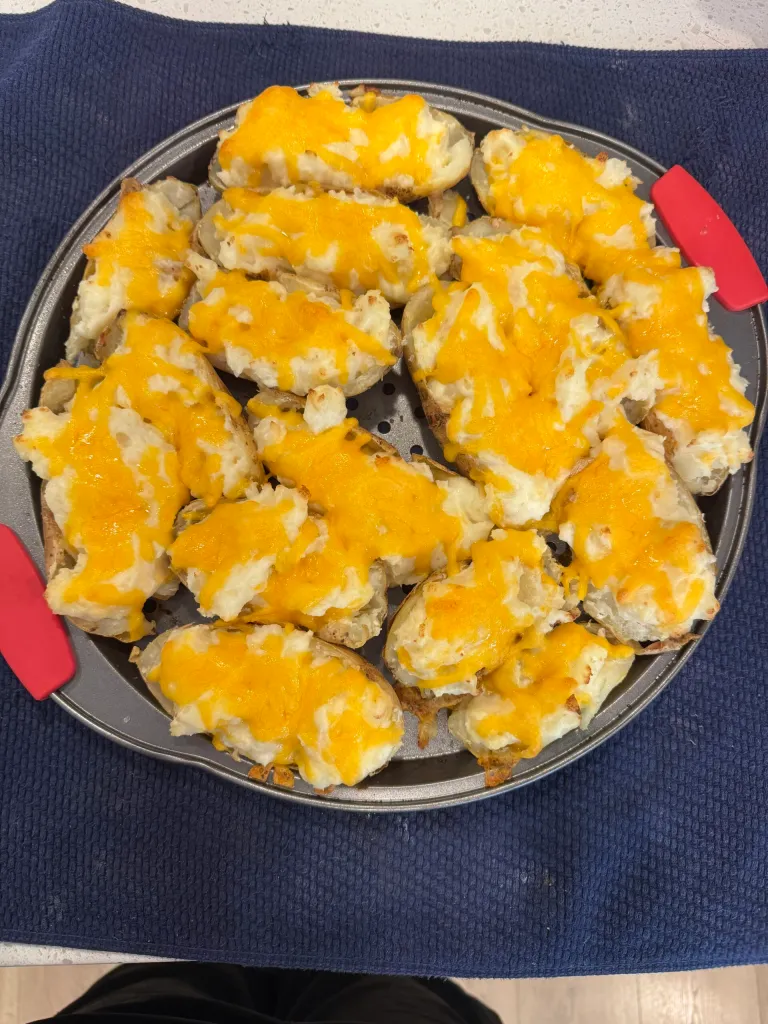 Simple Twice Baked Potatoes